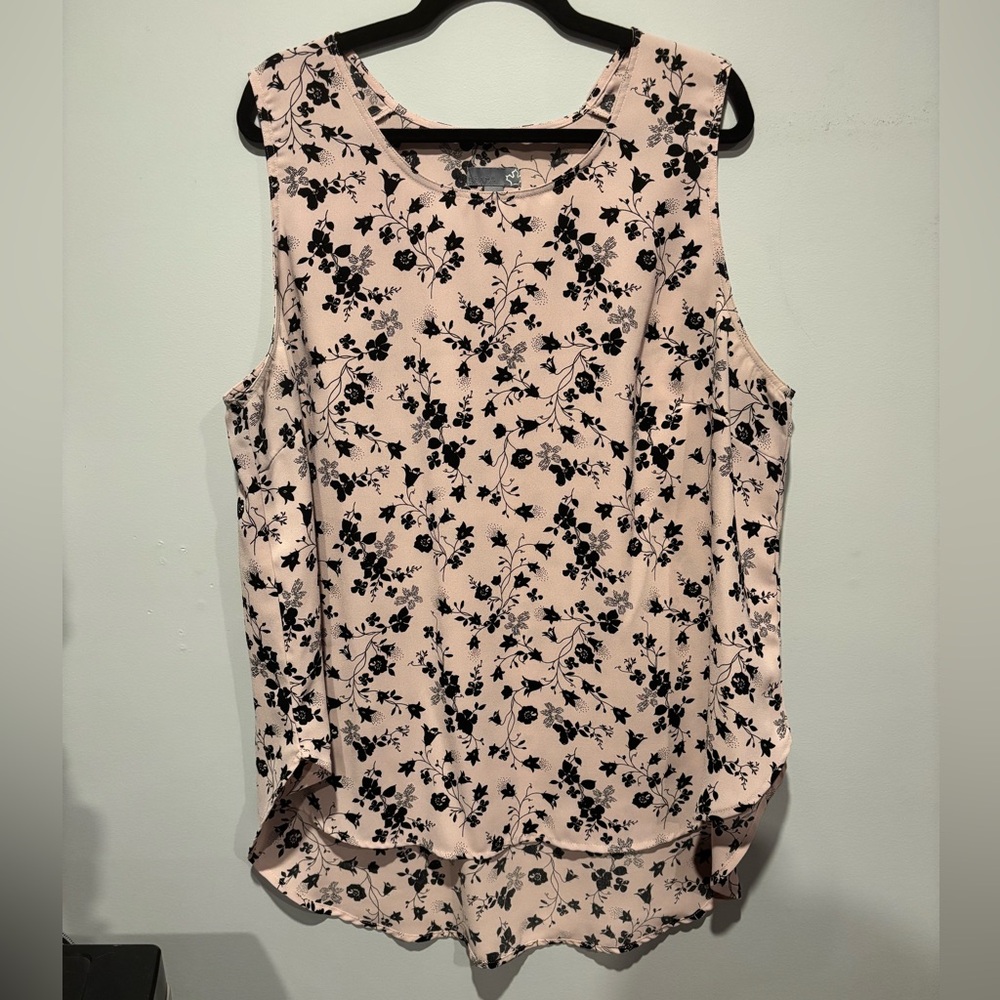 💕3/$25💕 Sears Women’s Floral Tank Top Blouse